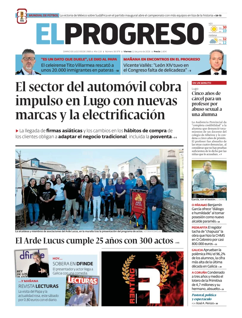 Portada de El Progreso