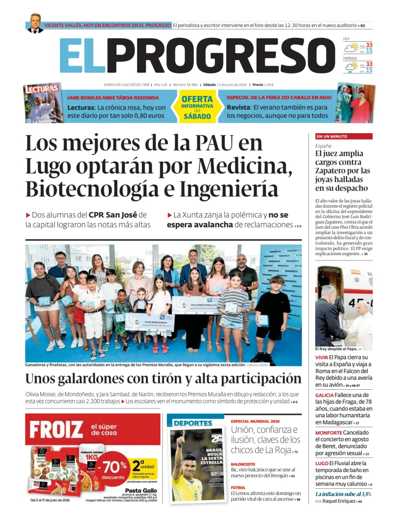 Portada de El Progreso