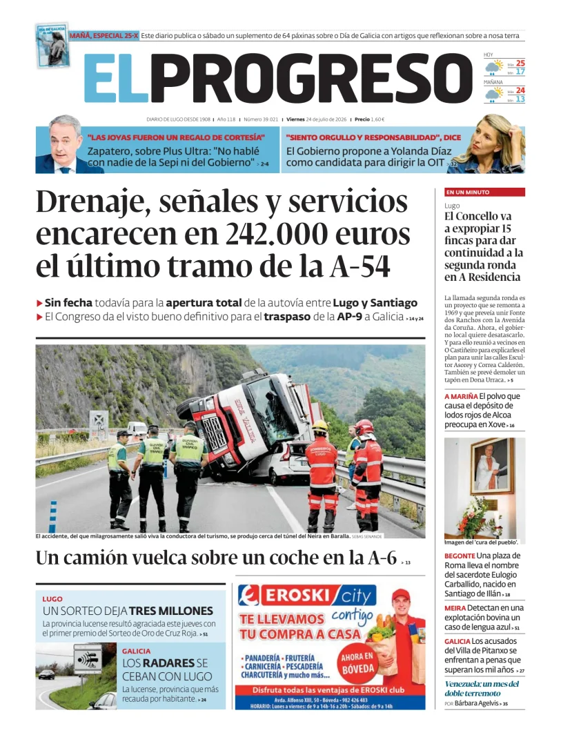 Portada de El Progreso