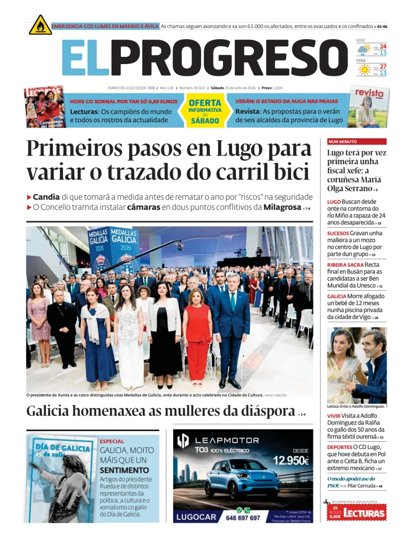 Portada de El Progreso