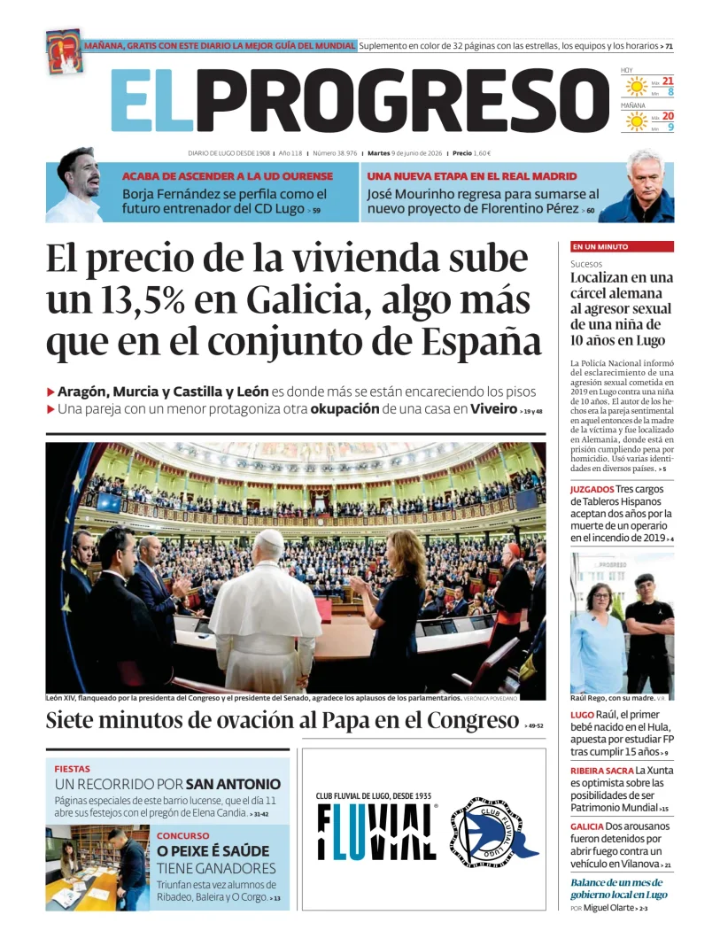 Portada de El Progreso