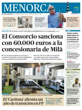 Portada de Es Diari, 11 de junio de 2026