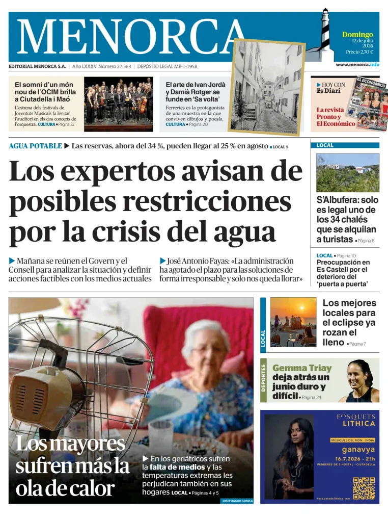 Portada de Es Diari
