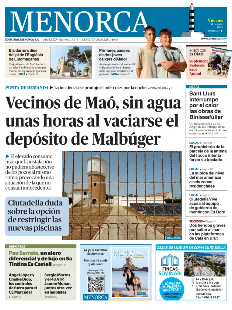 Portada de Es Diari