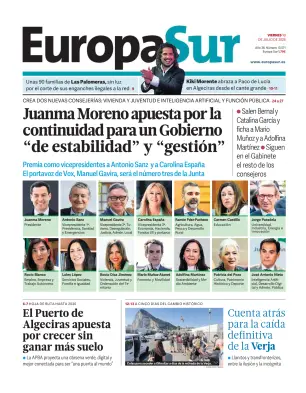 Portada de Europa Sur, 10 de julio de 2026