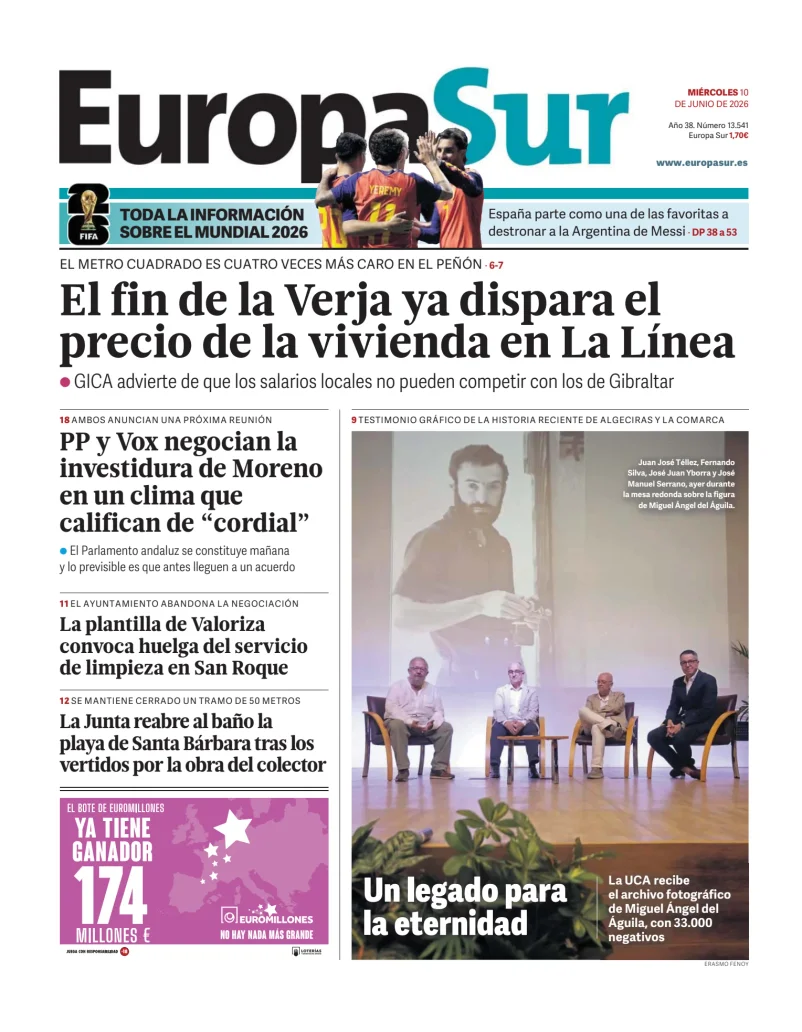 Portada de Europa Sur