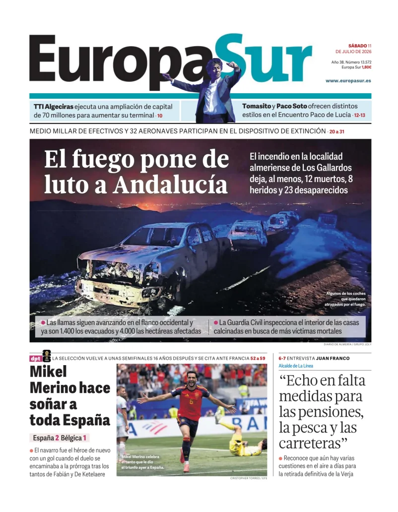 Portada de Europa Sur