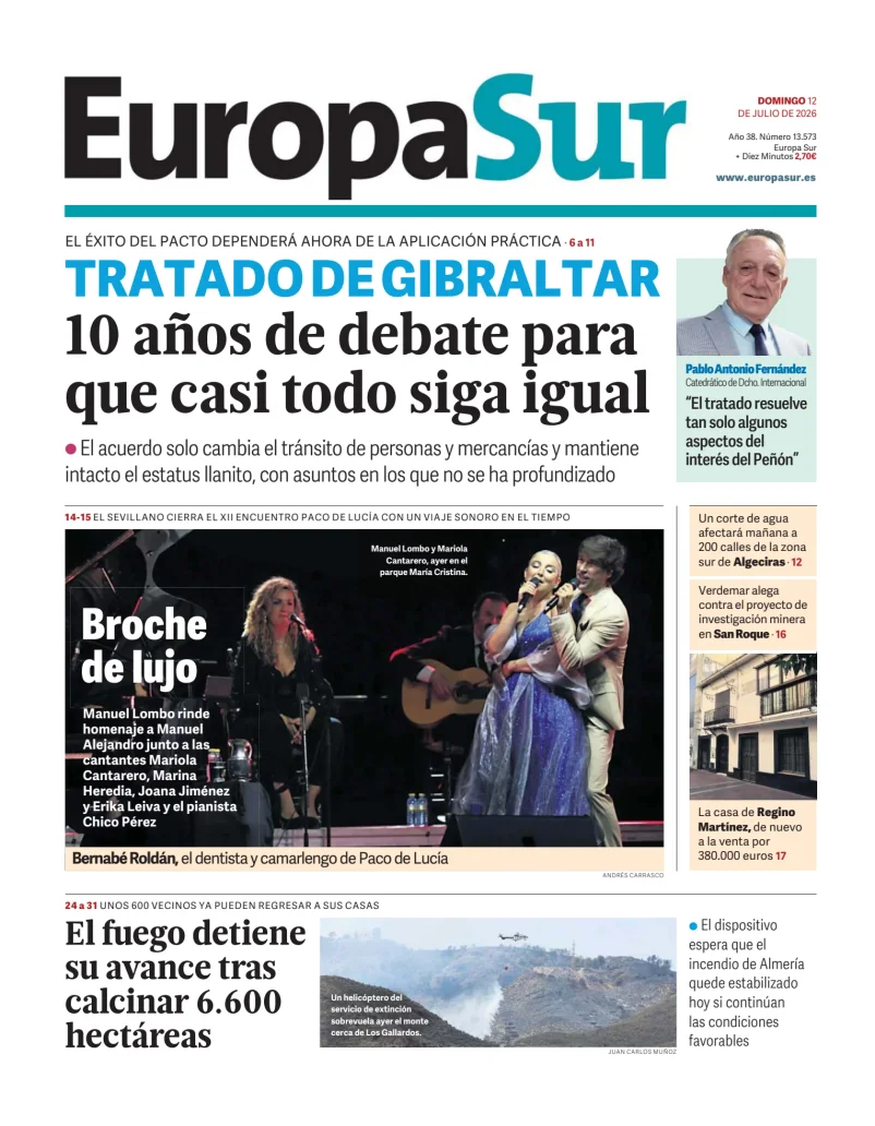 Portada de Europa Sur