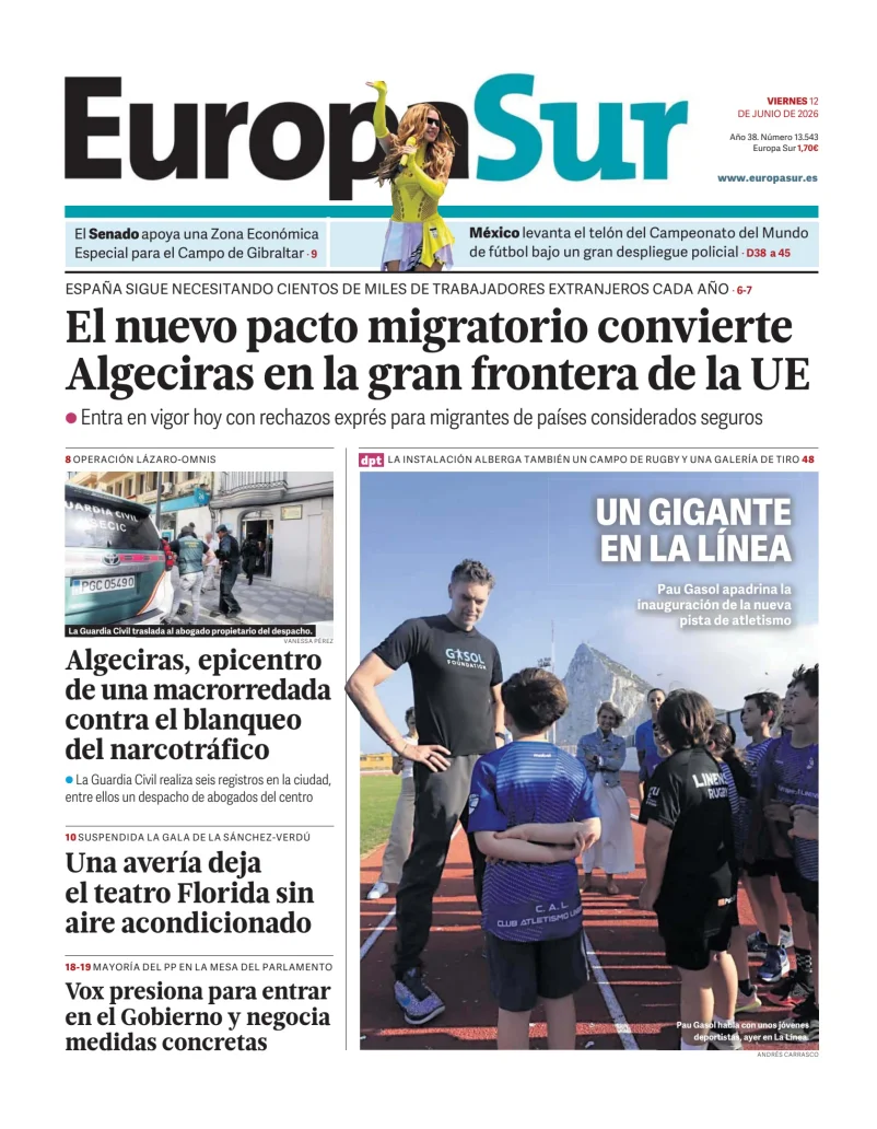 Portada de Europa Sur
