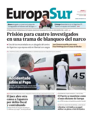 Portada de Europa Sur, 13 de junio de 2026