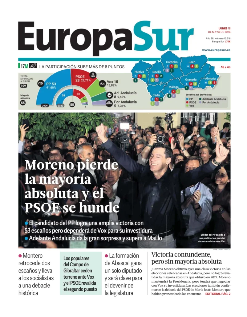 Europa Sur — 18/05