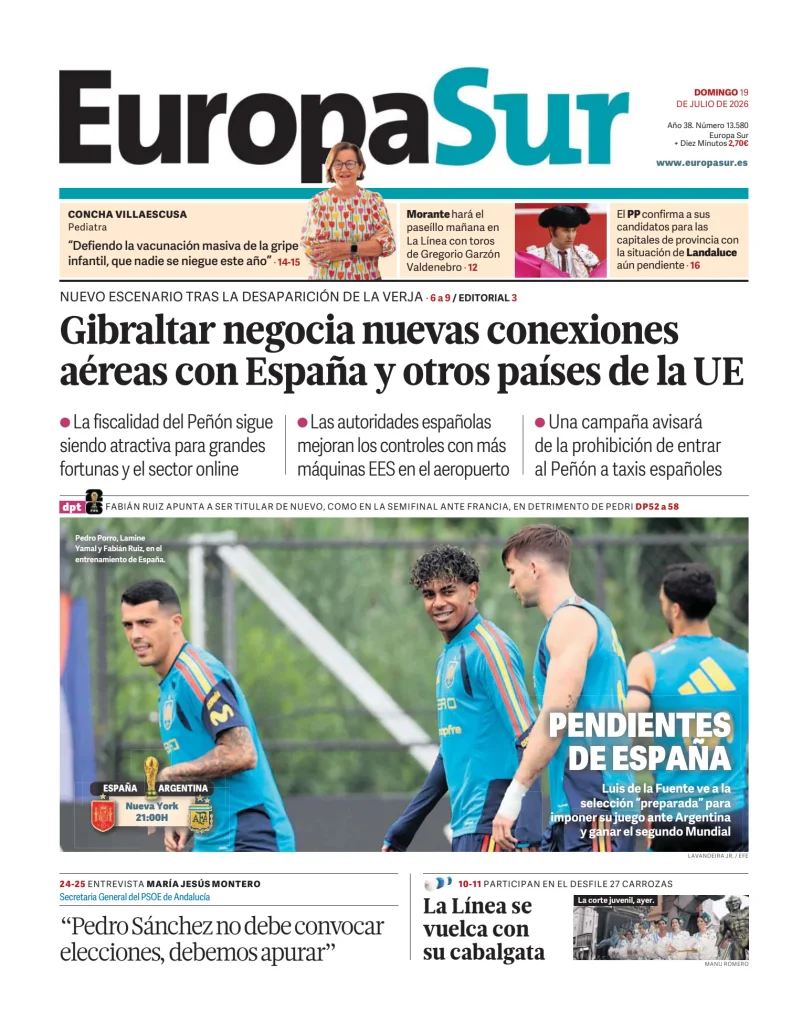 Europa Sur — 19/07
