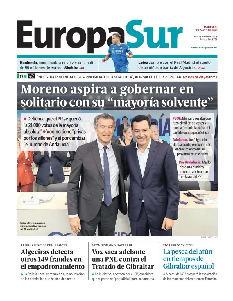 Europa Sur — 19/05