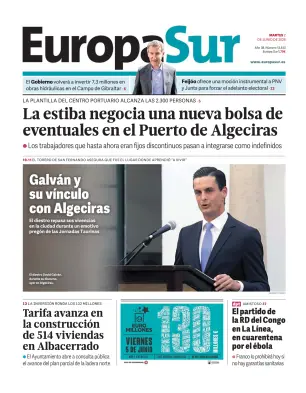 Portada de Europa Sur, 2 de junio de 2026