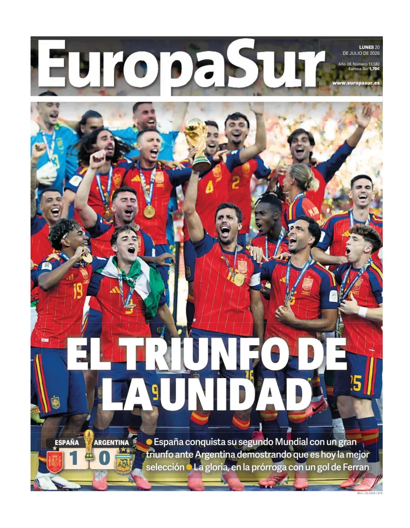 Europa Sur — 20/07