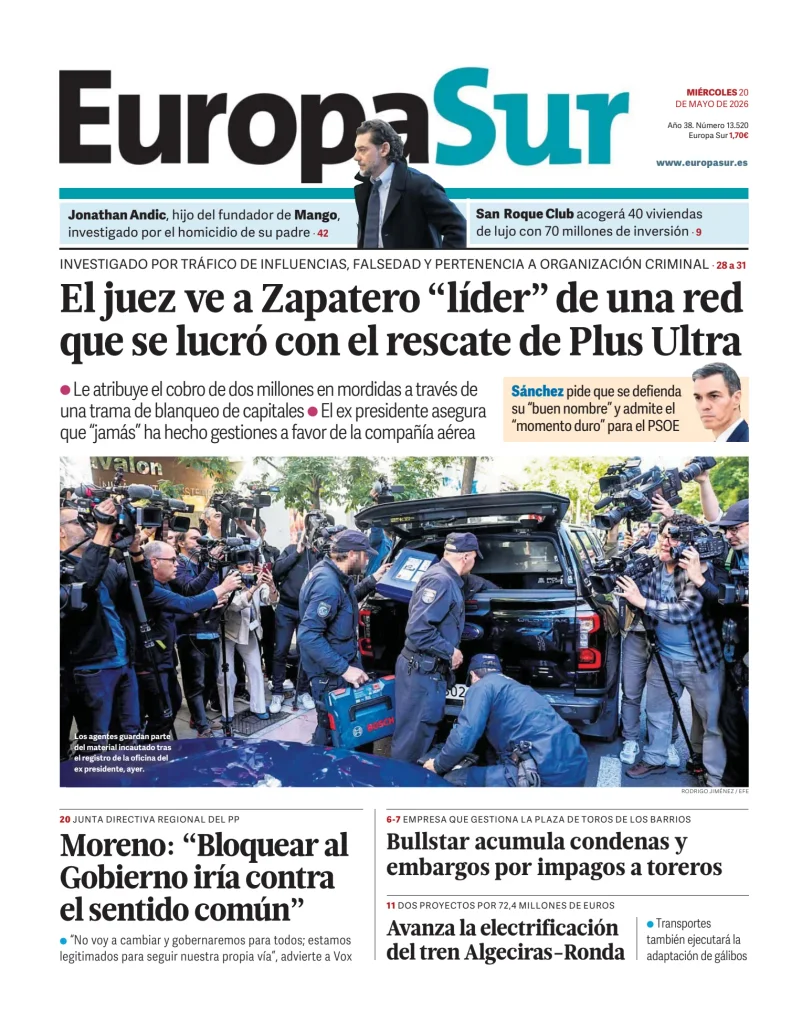 Europa Sur — 20/05