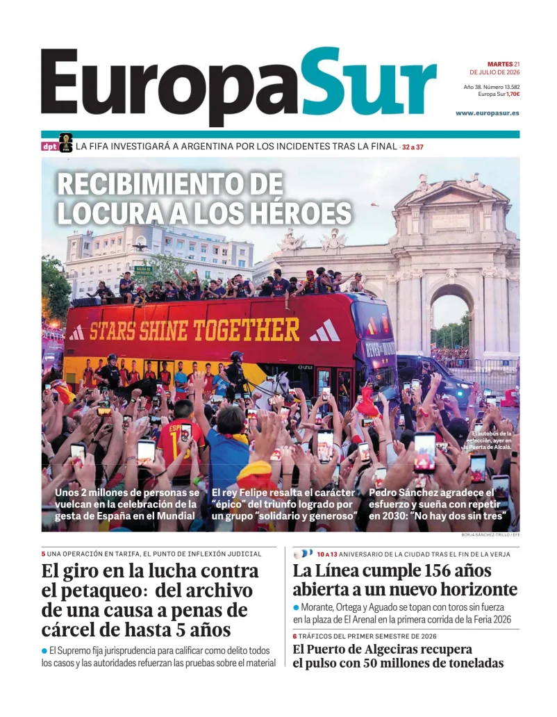 Europa Sur — 21/07