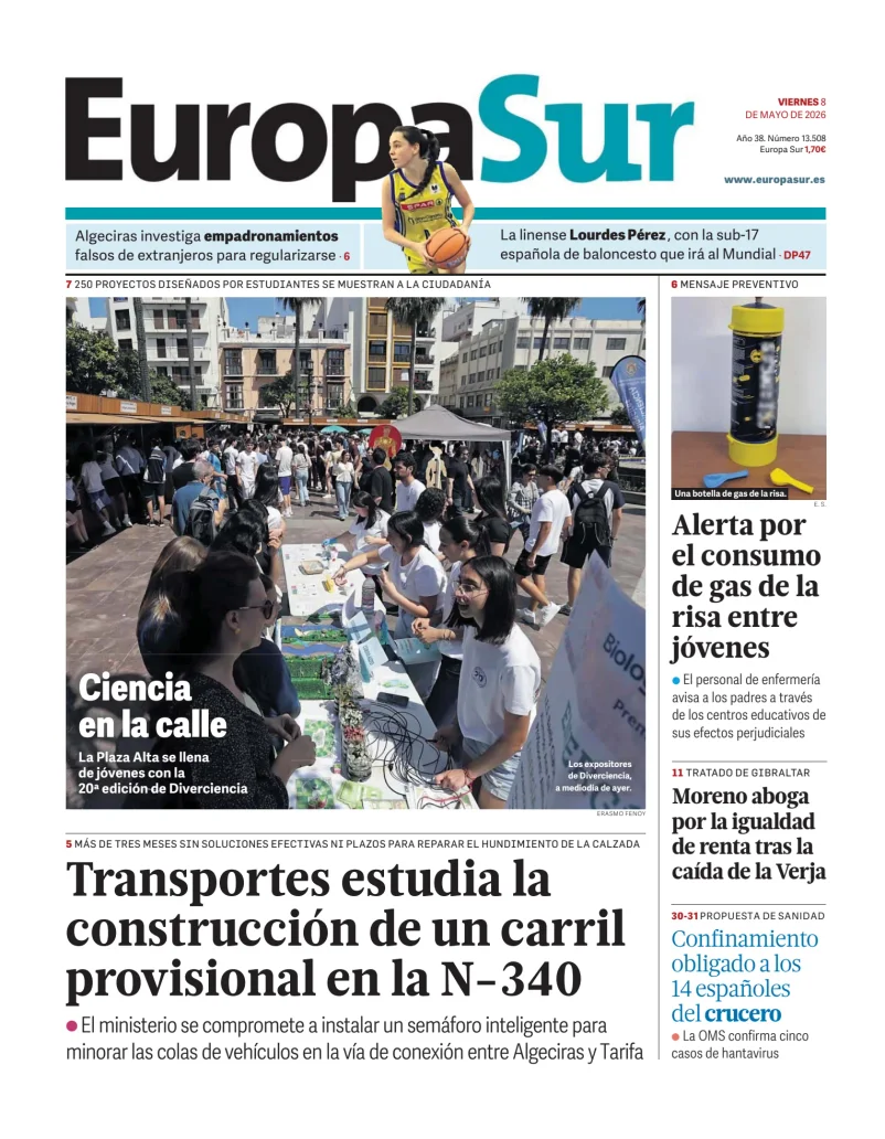 Europa Sur — 08/05