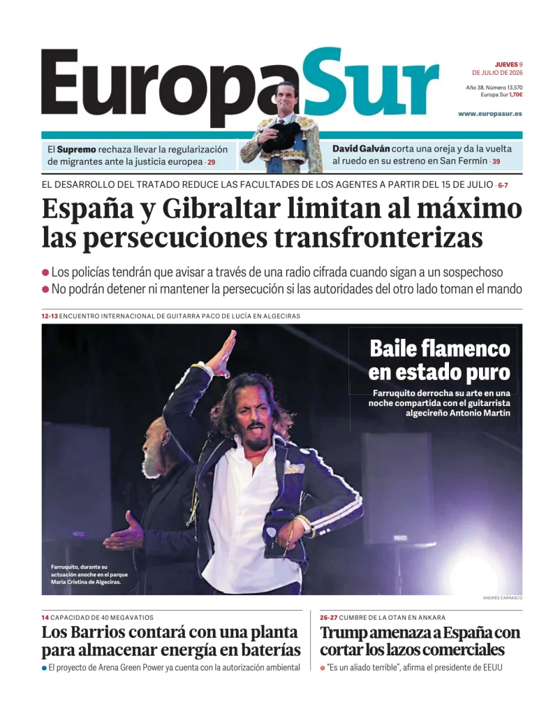Portada de Europa Sur