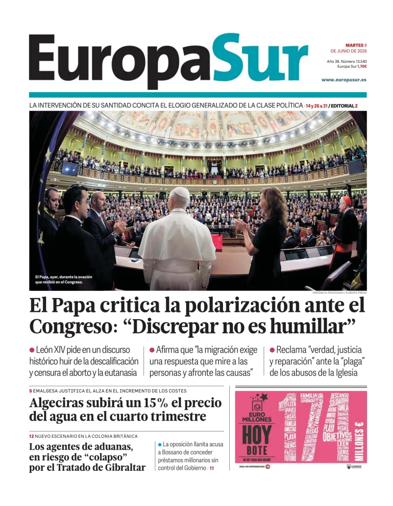 Portada de Europa Sur