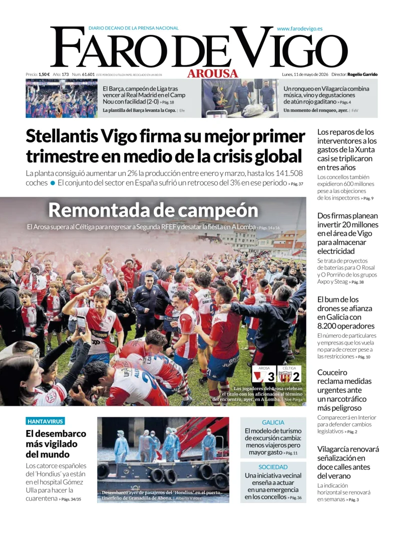 Faro de Vigo (Arousa) — 11/05