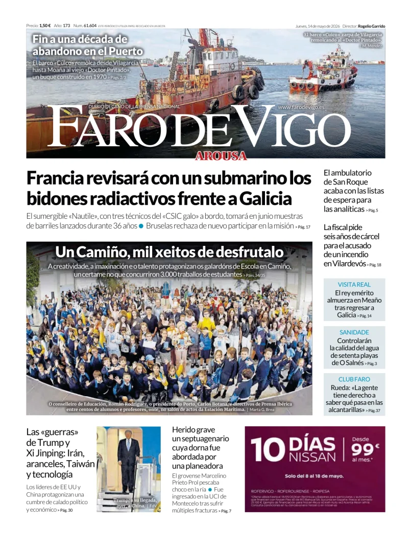 Faro de Vigo (Arousa) — 14/05