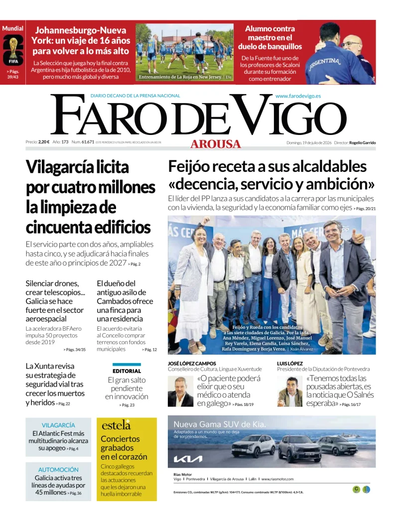 Faro de Vigo (Arousa) — 19/07
