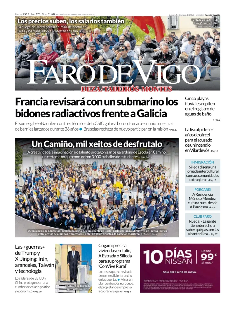 Faro de Vigo (Deza/Tabeiros-Montes) — 14/05