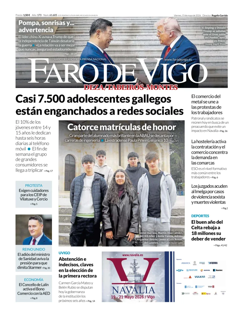 Faro de Vigo (Deza/Tabeiros-Montes) — 15/05