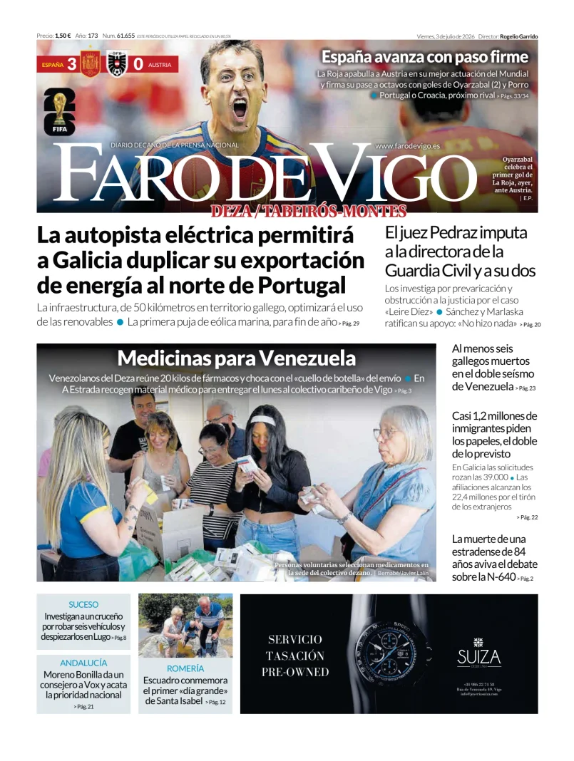 Faro de Vigo (Deza/Tabeiros-Montes) — 03/07