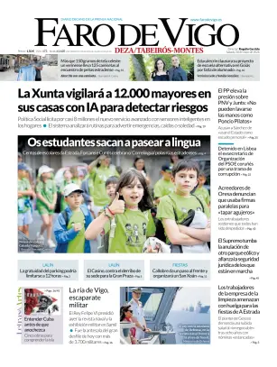 Portada de Faro de Vigo (Deza/Tabeiros-Montes), 30 de mayo de 2026