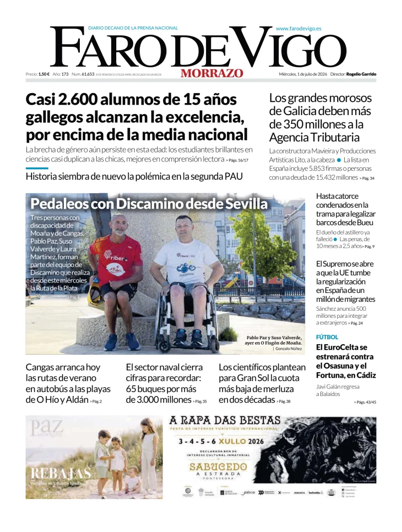 Faro de Vigo (O Morrazo) — 01/07