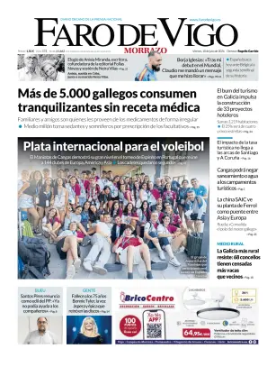 Portada de Faro de Vigo (O Morrazo), 10 de julio de 2026