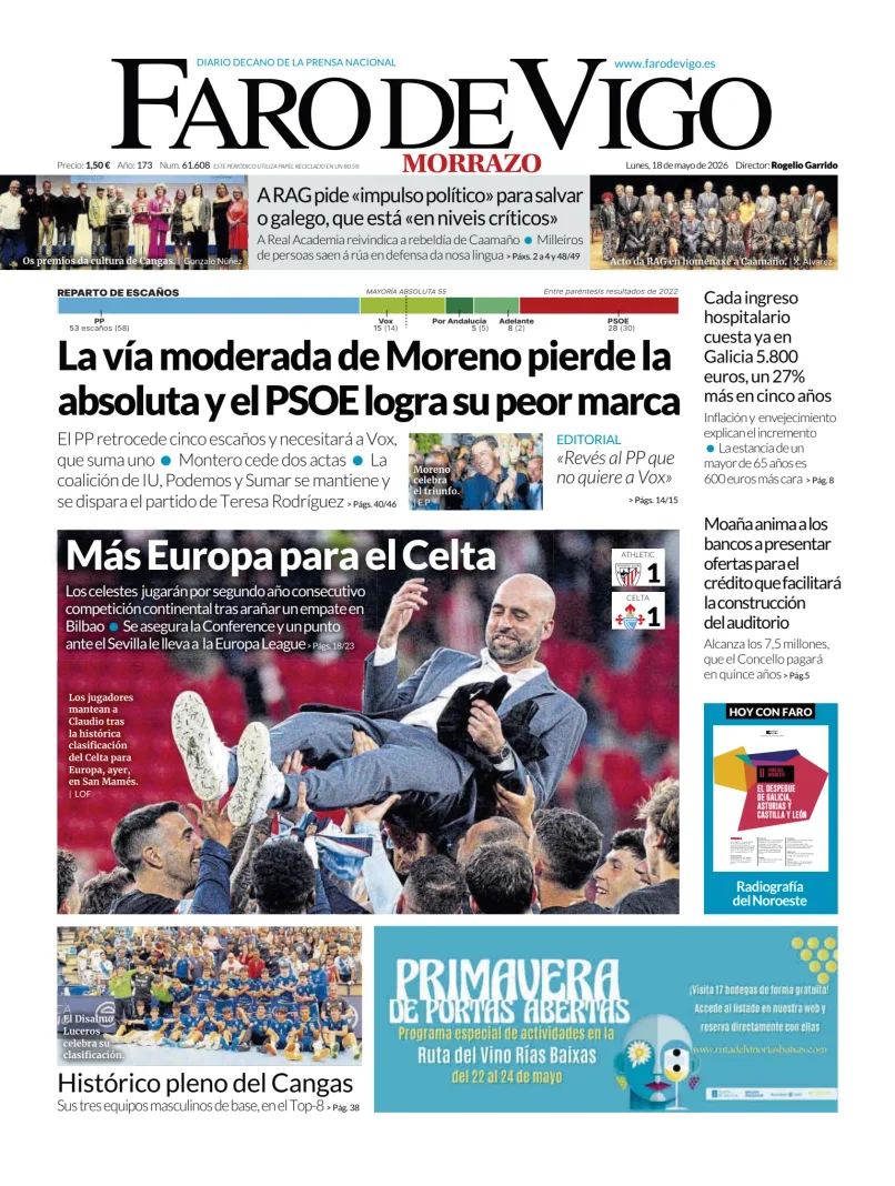 Faro de Vigo (O Morrazo) — 18/05