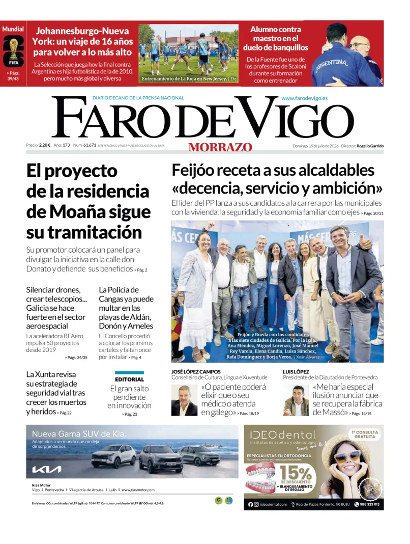 Faro de Vigo (O Morrazo) — 19/07