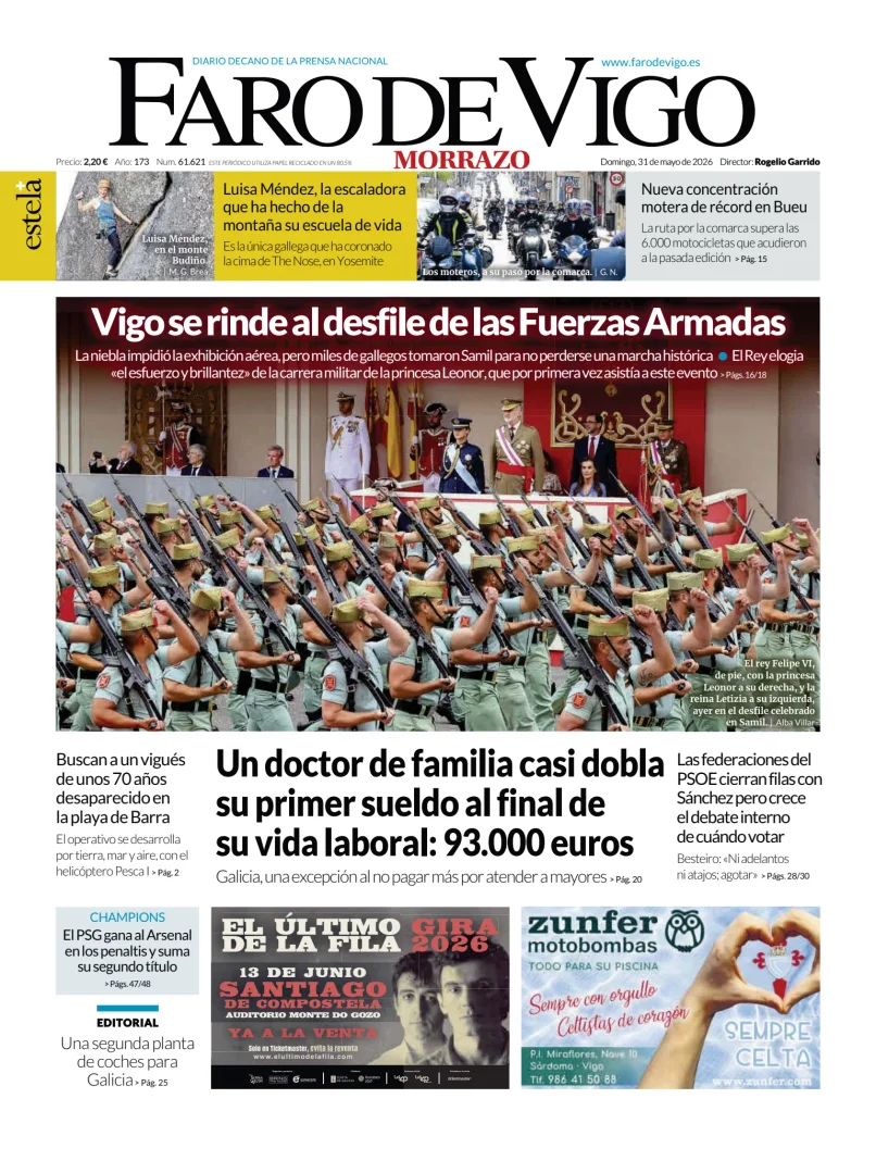 Faro de Vigo (O Morrazo) — 31/05