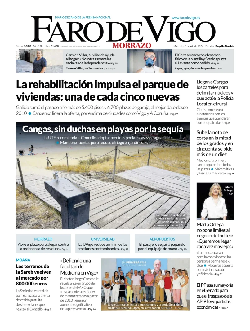 Portada de Faro de Vigo (O Morrazo)