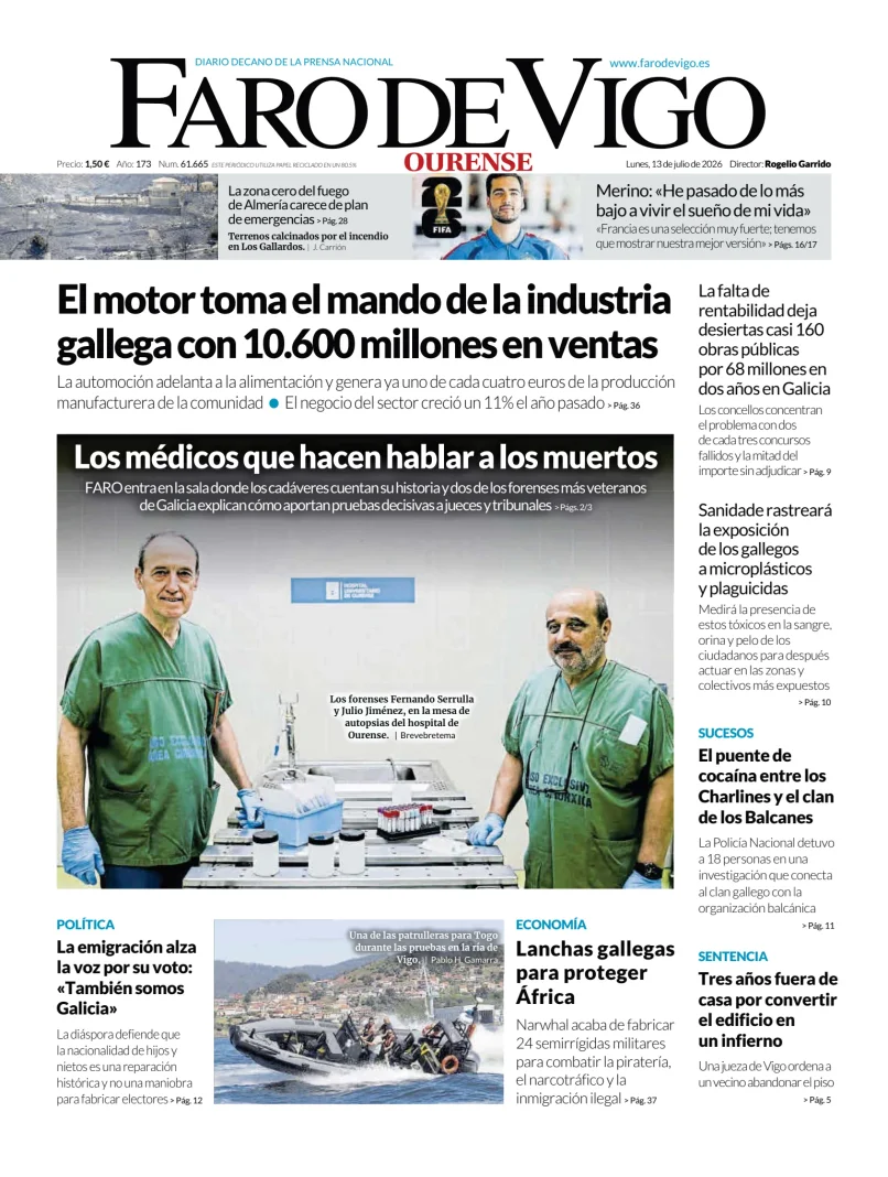 Faro de Vigo (Ourense) — 13/07
