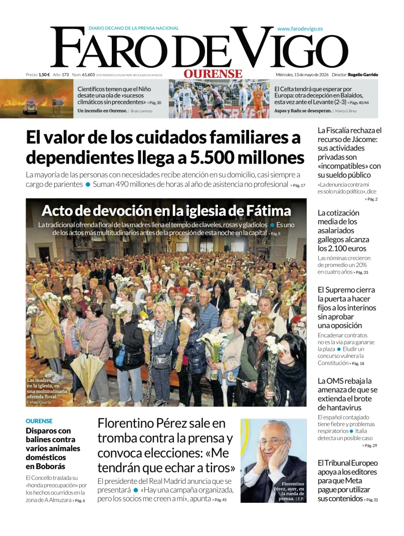 Faro de Vigo (Ourense) — 13/05