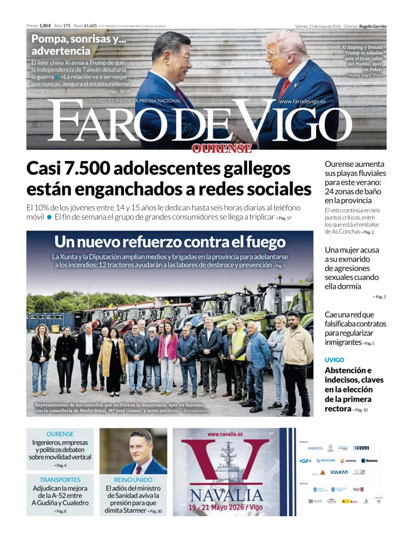 Faro de Vigo (Ourense) — 15/05