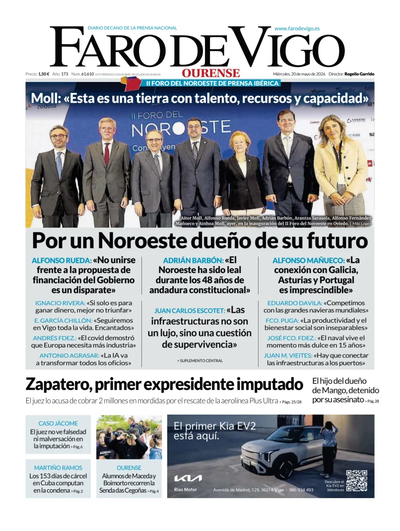 Faro de Vigo (Ourense) — 20/05