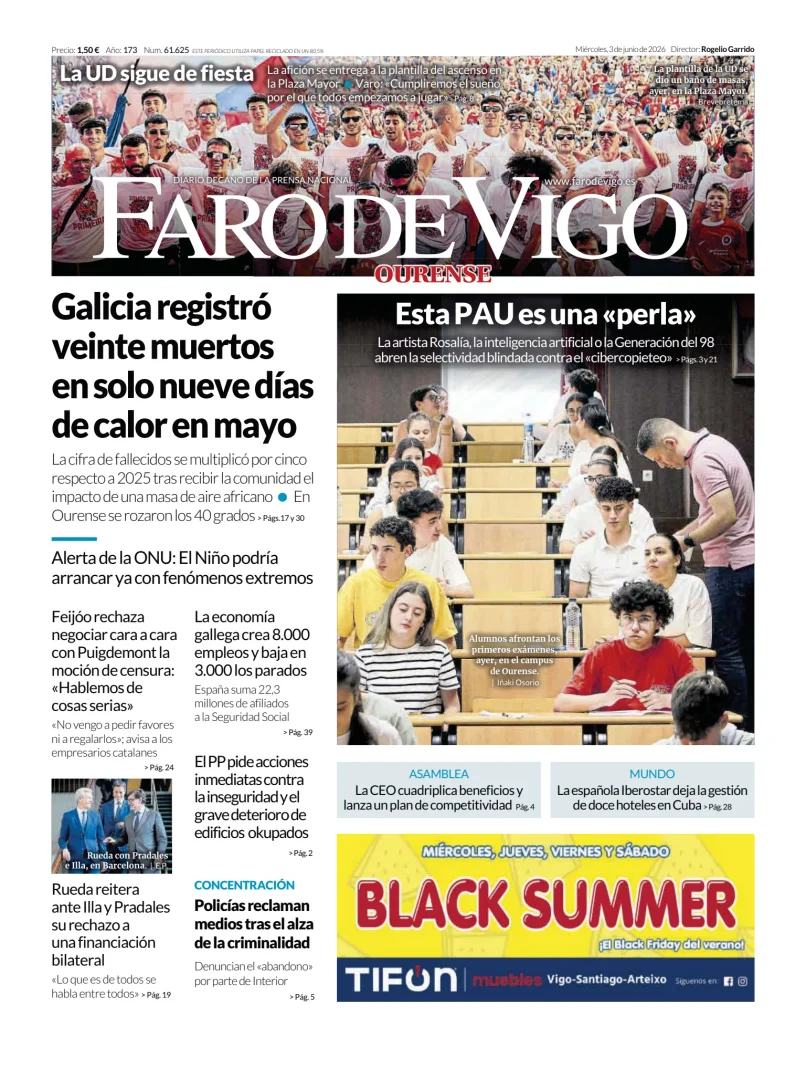 Faro de Vigo (Ourense) — 03/06