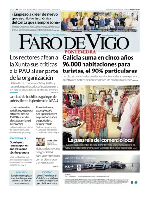 Portada de Faro de Vigo (Pontevedra), 10 de junio de 2026