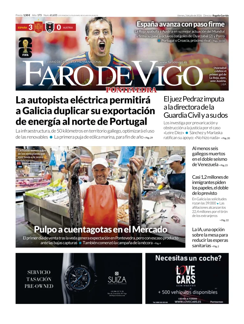 Faro de Vigo (Pontevedra) — 03/07