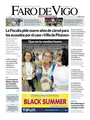 Portada de Faro de Vigo (Pontevedra), 4 de junio de 2026