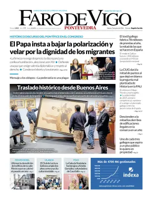 Portada de Faro de Vigo (Pontevedra), 9 de junio de 2026