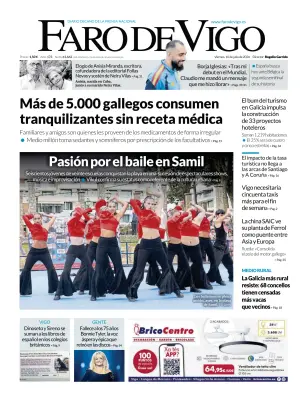 Portada de Faro de Vigo, 10 de julio de 2026
