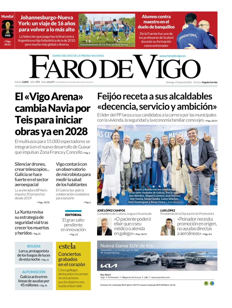 Faro de Vigo — 19/07