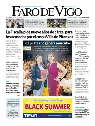 Portada de Faro de Vigo, 4 de junio de 2026