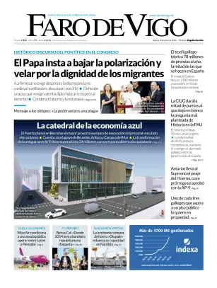 Portada de Faro de Vigo, 9 de junio de 2026